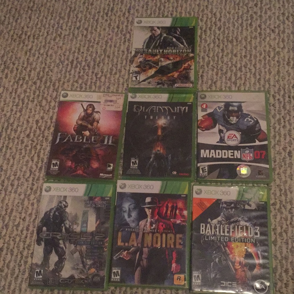 Xbox 360 games